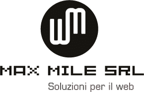 Logo della web agency Max Mile di Firenze - vecchia versione