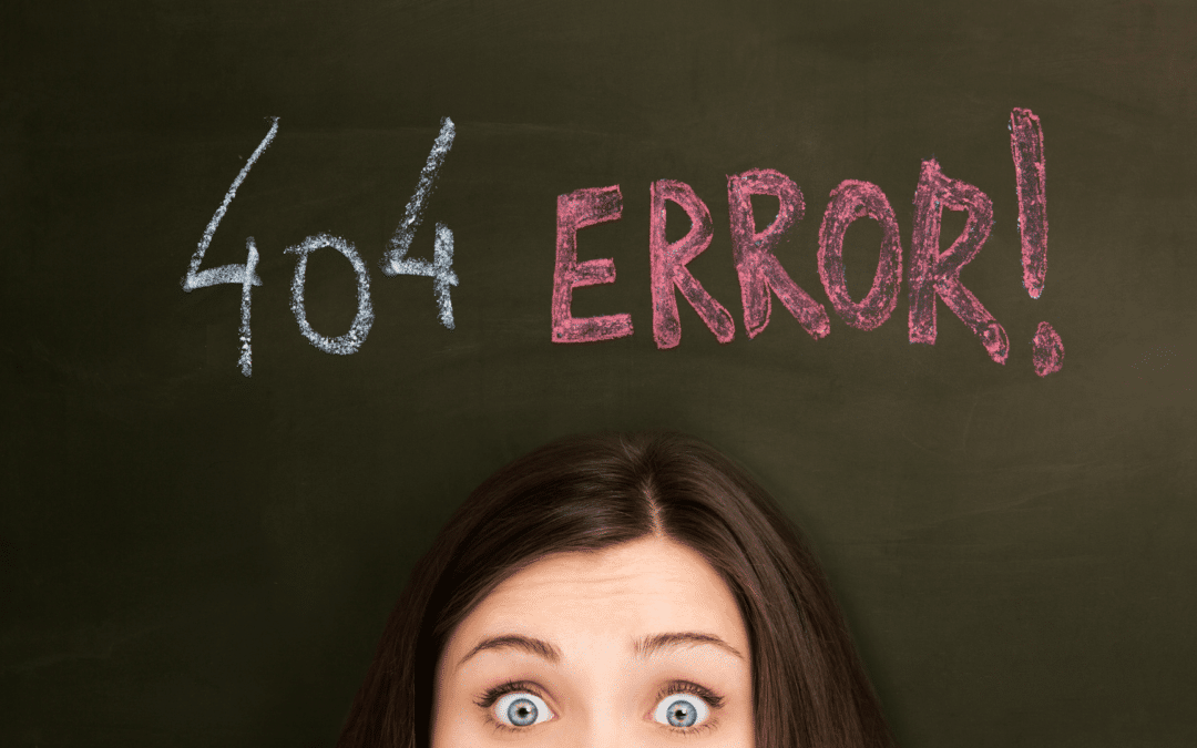 Errore 404: la pagina non trovata come elemento di marketing