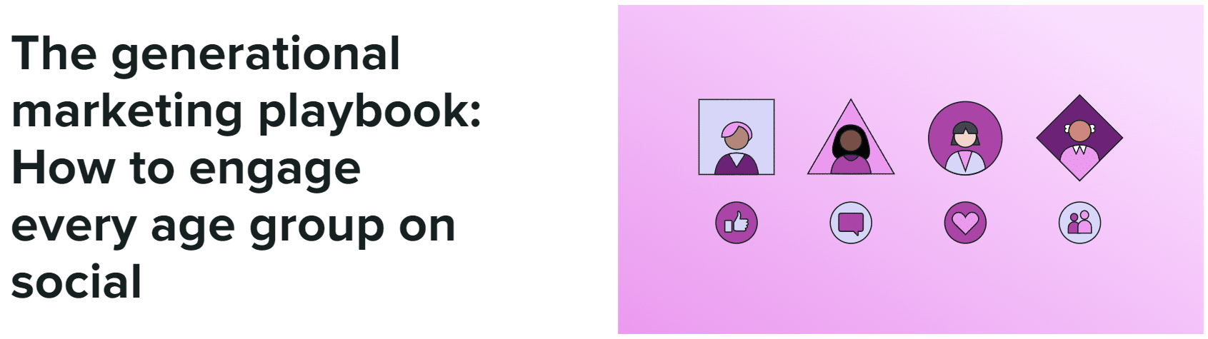 Immagine dell'articolo di SproutSocial su come le diverse categorie di età utilizzano le piattaforme di social media in modo diverso