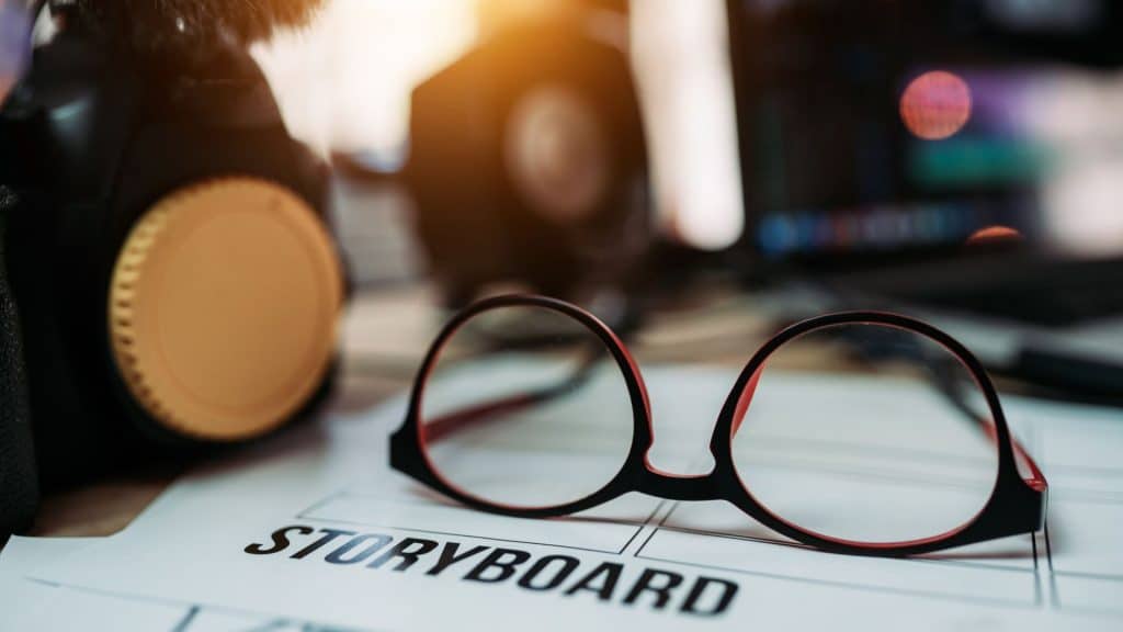 storyboard di un sito