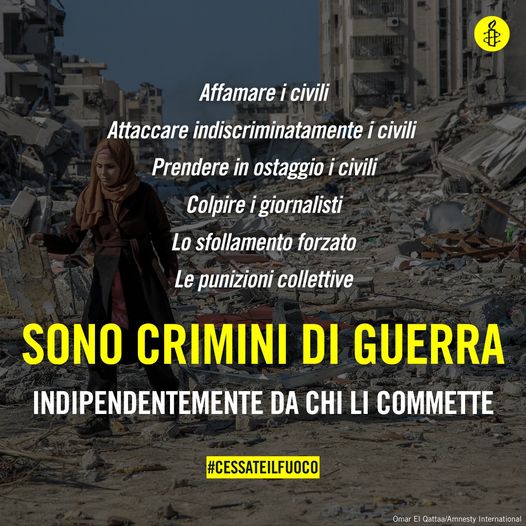 Campagna social di Amnesty International Italia